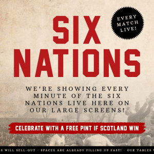Six Nations event banner